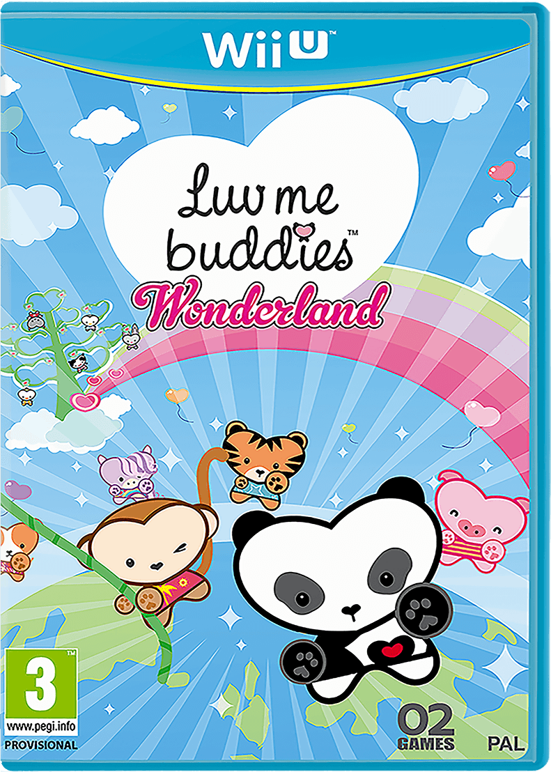 Luv Me Buddies Wonderland box art for Wii U